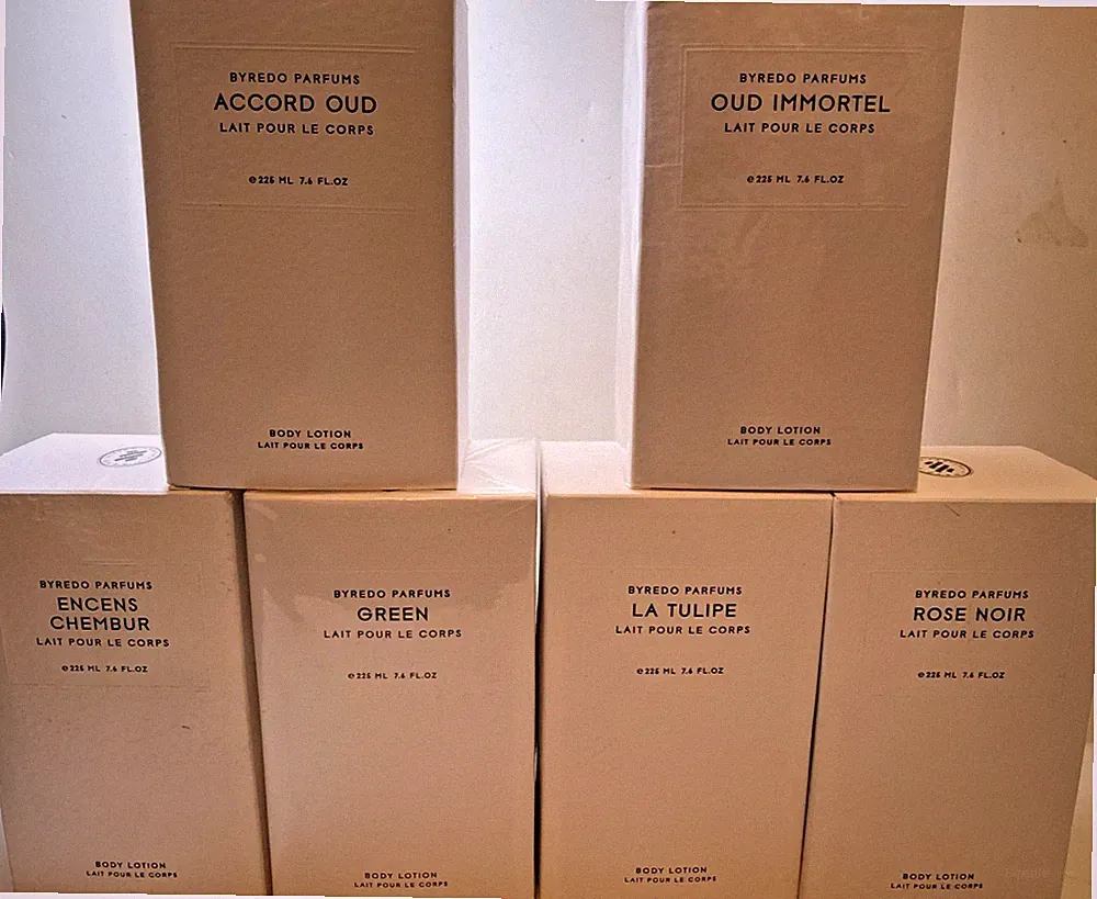 Byredo Assorted fragrance Body Lotion 225 ML 7.6 FL OZ. without Pump/ France