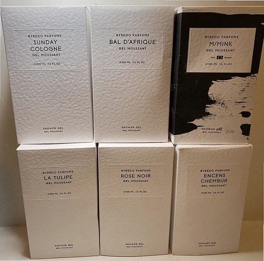 Byredo Assorted fragrance Shower Gel 25 ML 7.6 FL OZ. without Pump/ France