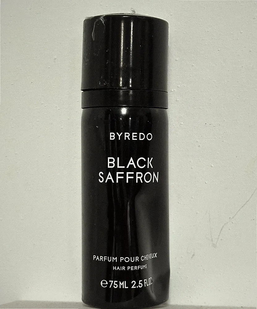 Byredo Black Saffron Hair Perfume 2.5 oz EDP dented can