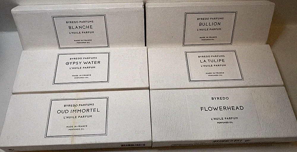 Byredo Parfums L'Huile Parfum, Perfumed Oil Roll-On 0.25 Fl Oz New in Box