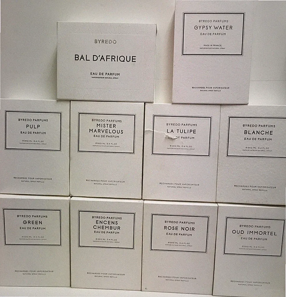 BYREDO PERFUM NIB ASSORTED FRAGRANCE ORIGINAL 3 X 15 ML AUTHENTIC**
