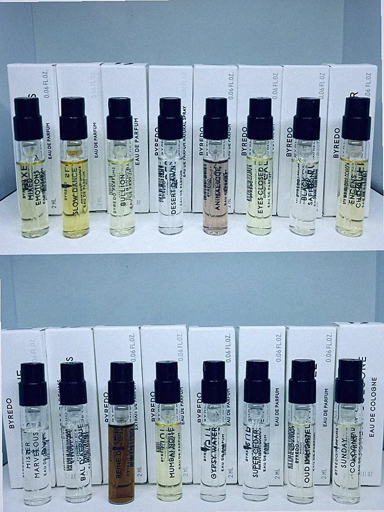 Byredo Perfume Collection Sample Spray 2ml/0.06oz 16pc Set