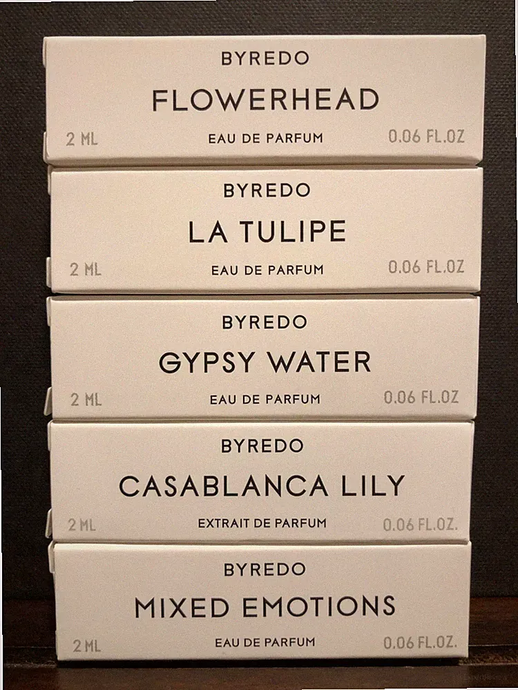 BYREDO Perfume Eau De Parfum Sample Vials 2 ml / 0.06 oz. Each - Choose One New