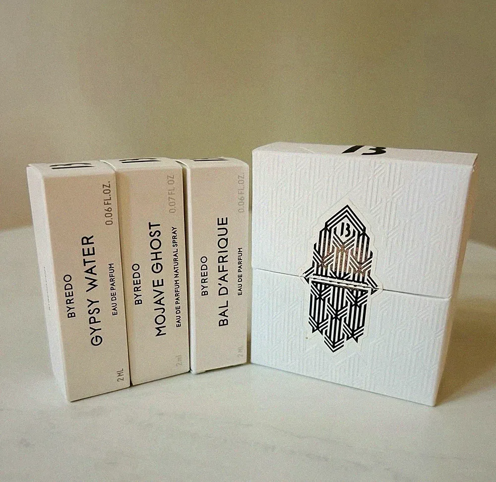 BYREDO Sample Set - Mojave Ghost - Bal D’Afrique - Gypsy Water - 2ml Ea - New