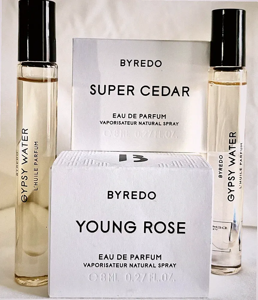 BYREDO VARIOUS FRAGRANCE EDP OR ABSOLU MINIATURE SPLASH OR ROLLERBALL